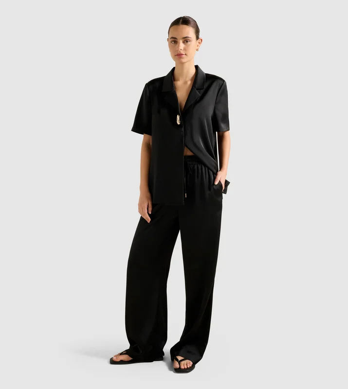 Pa5631-Black Women's Pants